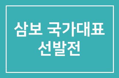 대한삼보연맹(회장 문종금), 삼보 국가대표 선발전 21일부터 진주서 개최